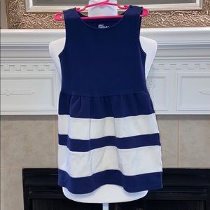 Epic Threads Navy/White Fit & Flare Dress